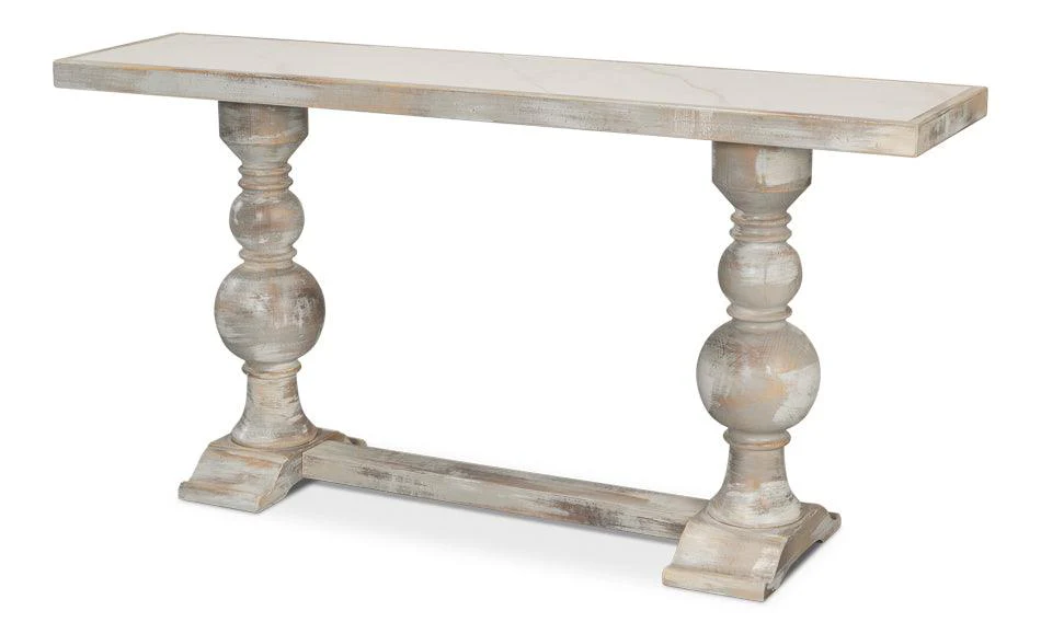 Stacy Double Pedestal Console - Frankwebs