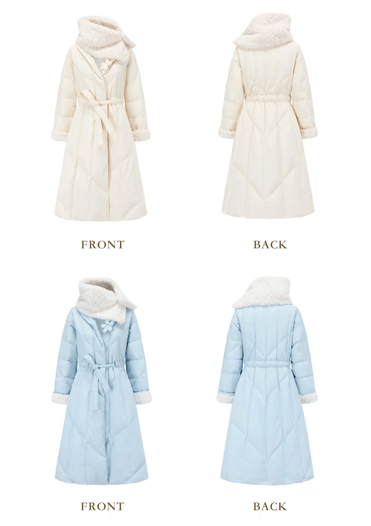 Edelweiss Lover Down Coat - Frankwebs