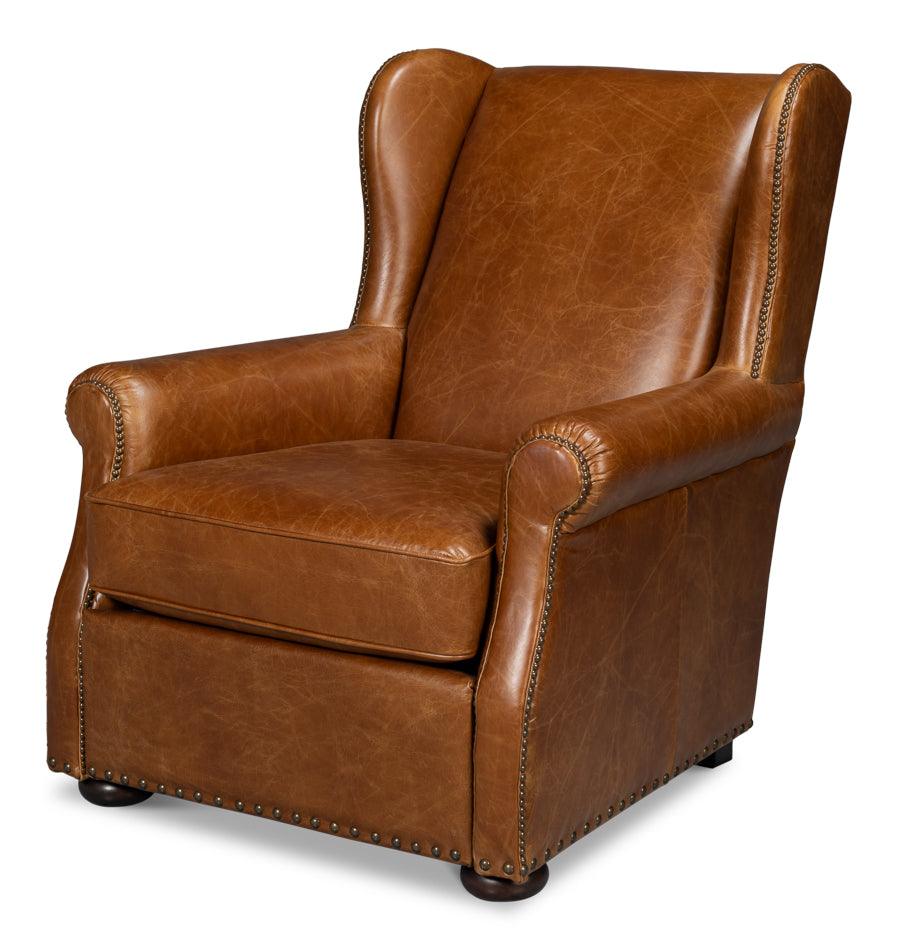 London Dry Accent Chair - Cuba Brown - Frankwebs