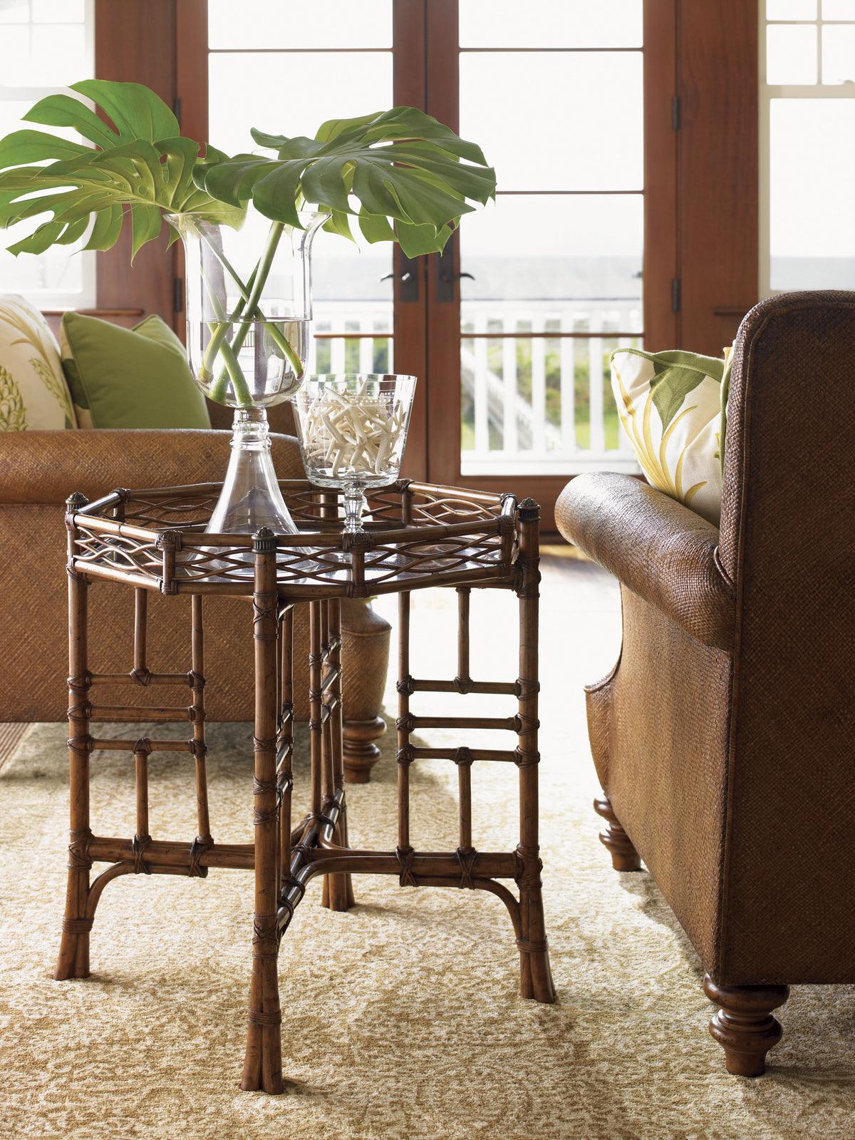Island Estate Key Largo End Table - Frankwebs