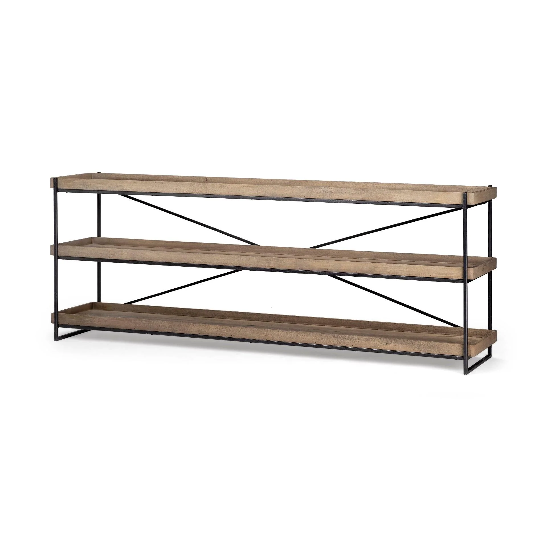 Trey I Iron Console Table - Frankwebs