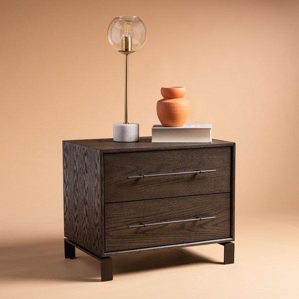 SIMMONS 2 DRAWER NIGHTSTAND - Frankwebs