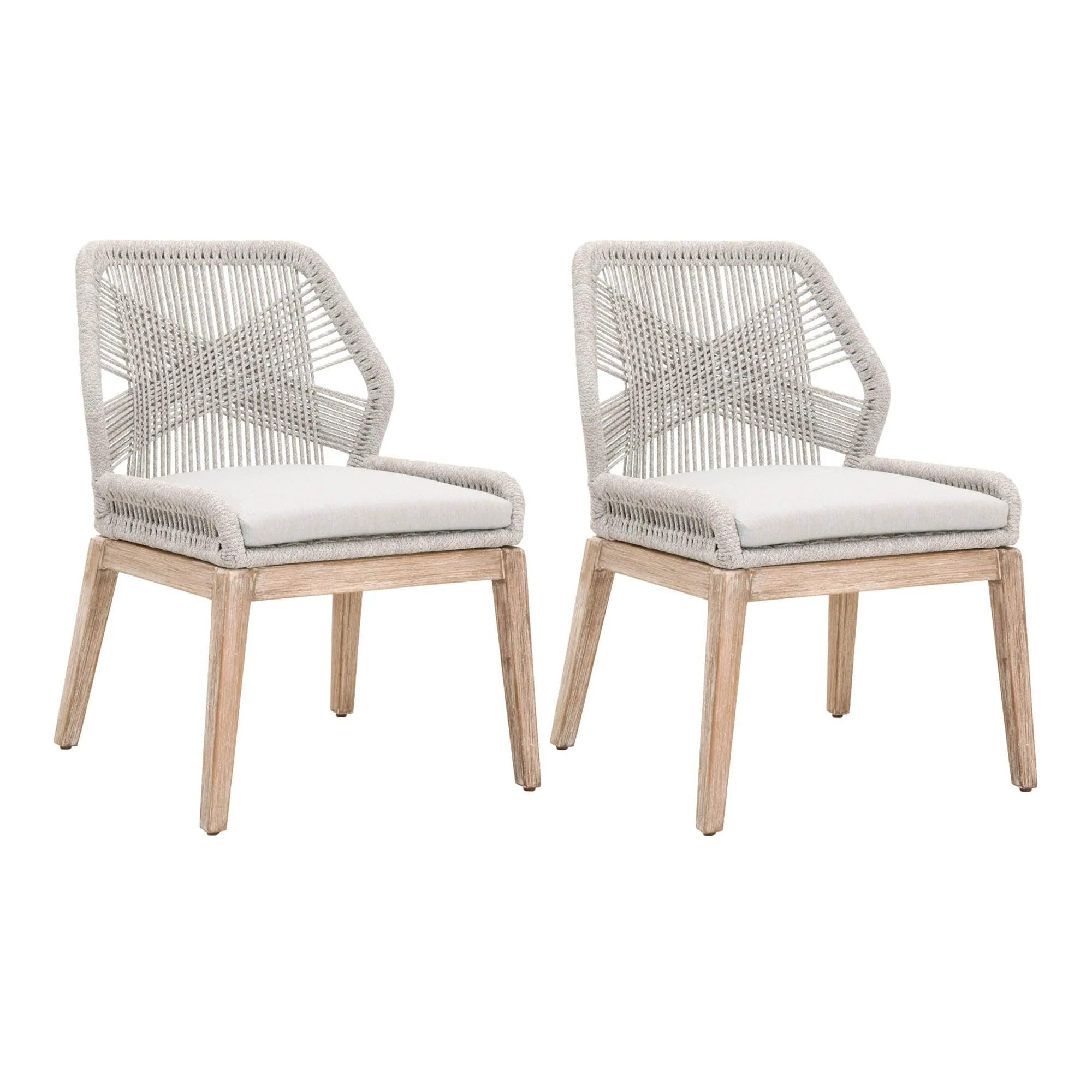 Loom Dining Chair, Set of 2 - Frankwebs