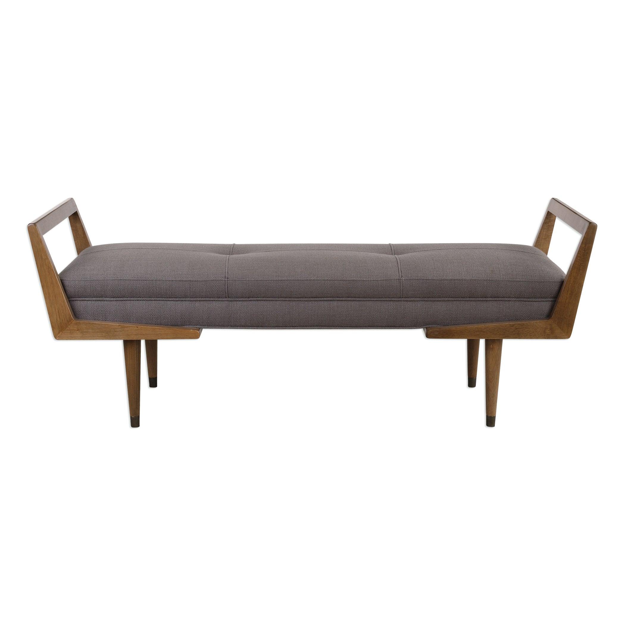 Waylon Mid-Century Modern Bench - Frankwebs