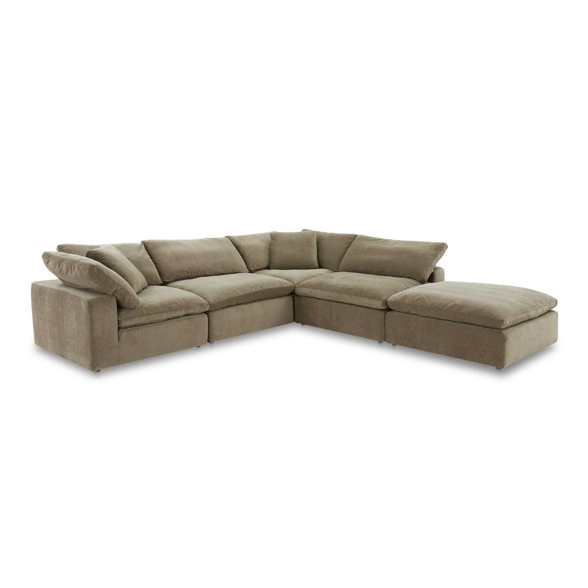 Terra Dream Modular Sectional Performance Fabric Desert Sage - Frankwebs