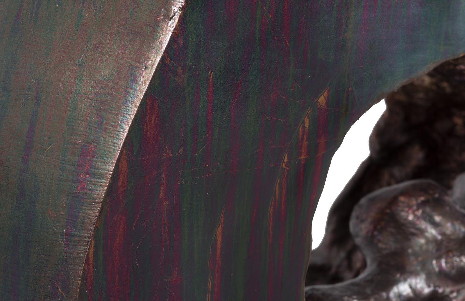 Plateada Hollow Console, Copper Patina Finish - Frankwebs