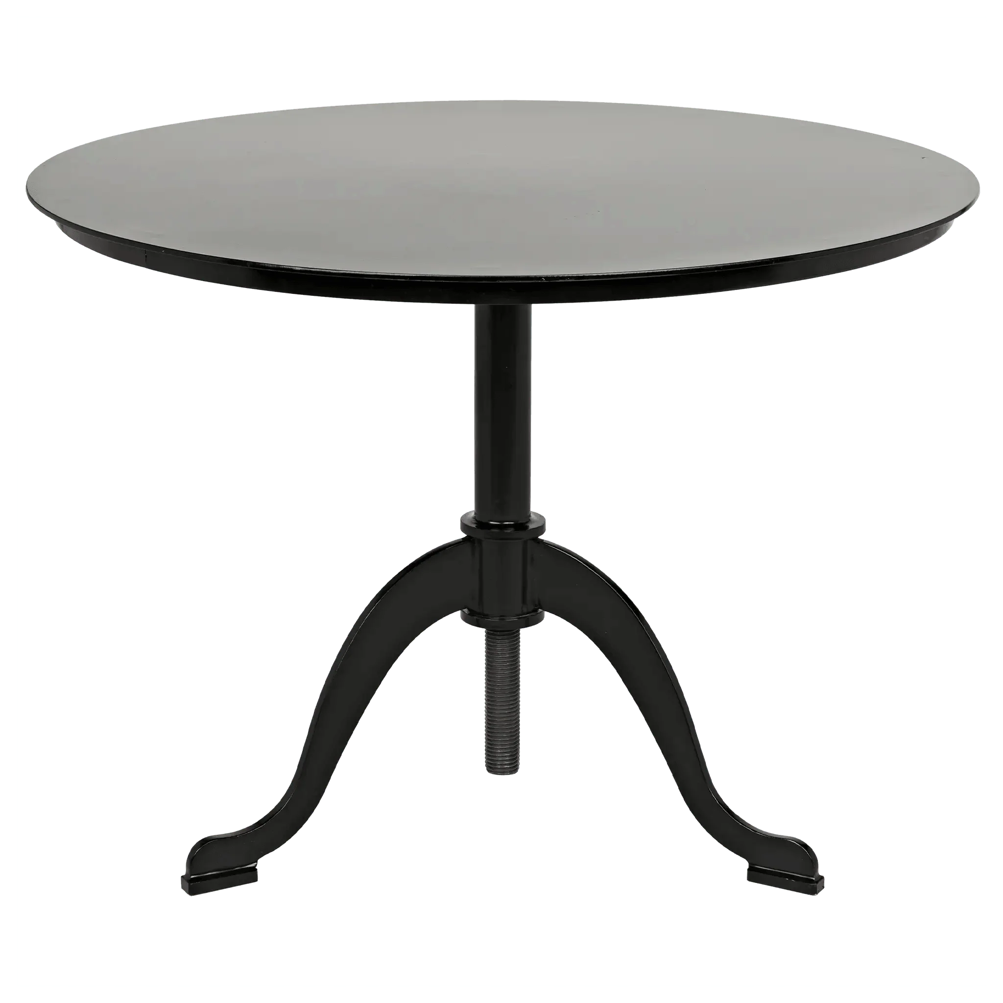 Kaldera Side Table, Black Steel - Frankwebs