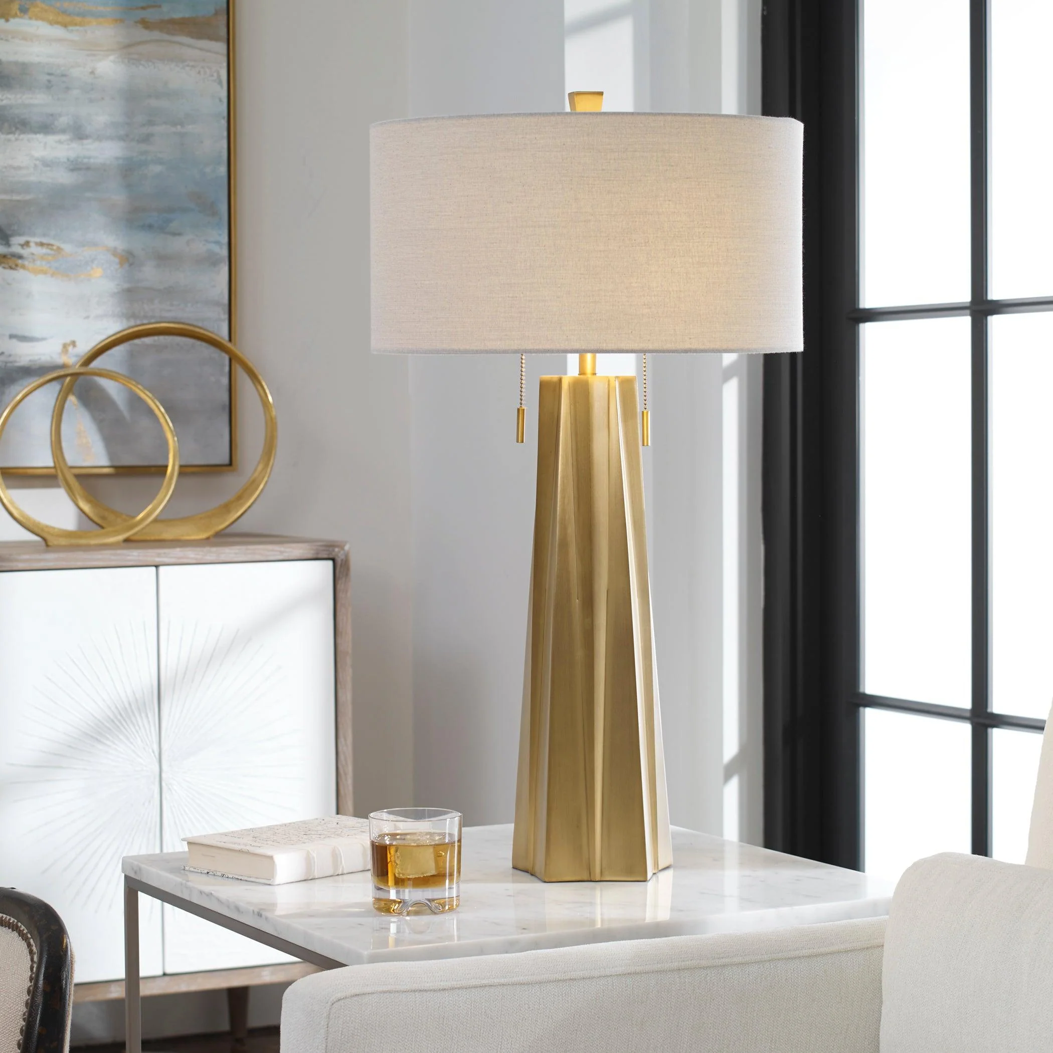 MARIS GOLD TABLE LAMP - Frankwebs