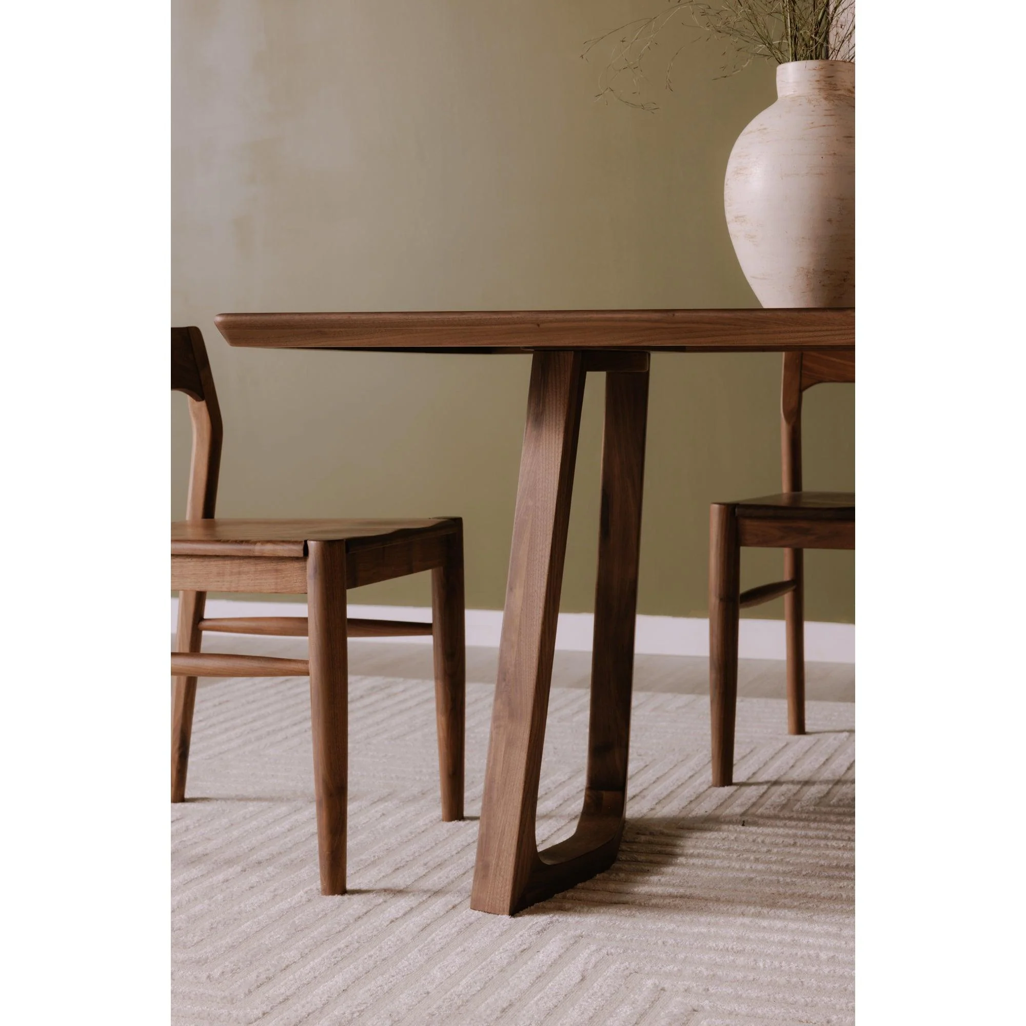 Silas Dining Table Walnut - Frankwebs