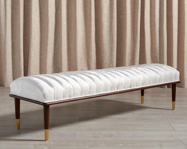 FLANNERY MID-CENTURY BENCH - Frankwebs