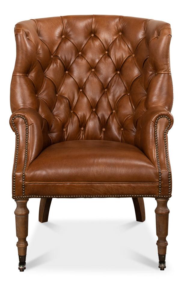 Welsh Leather Chair - Frankwebs