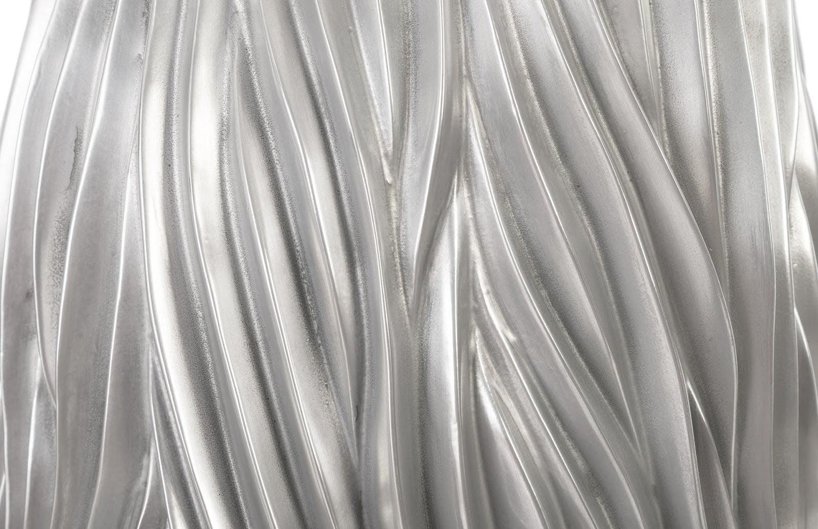 Alon Planter, Polished Aluminium - Frankwebs