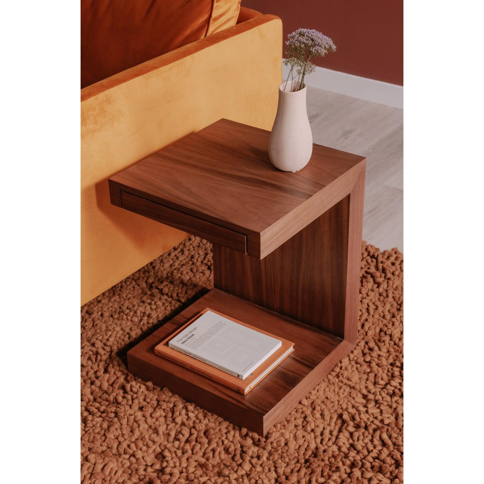 Zio Sidetable Walnut - Frankwebs