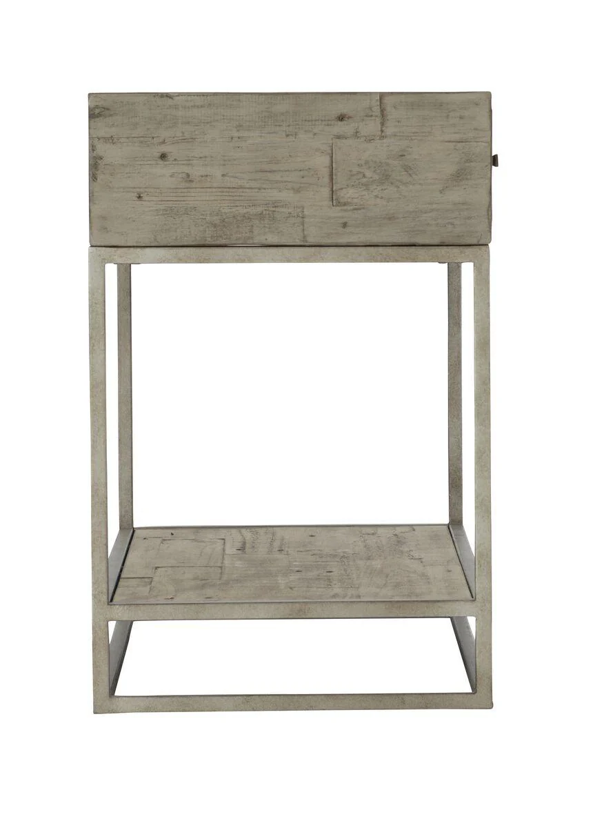 HIGHLAND PARK ALVAR NIGHTSTAND GRAY - Frankwebs