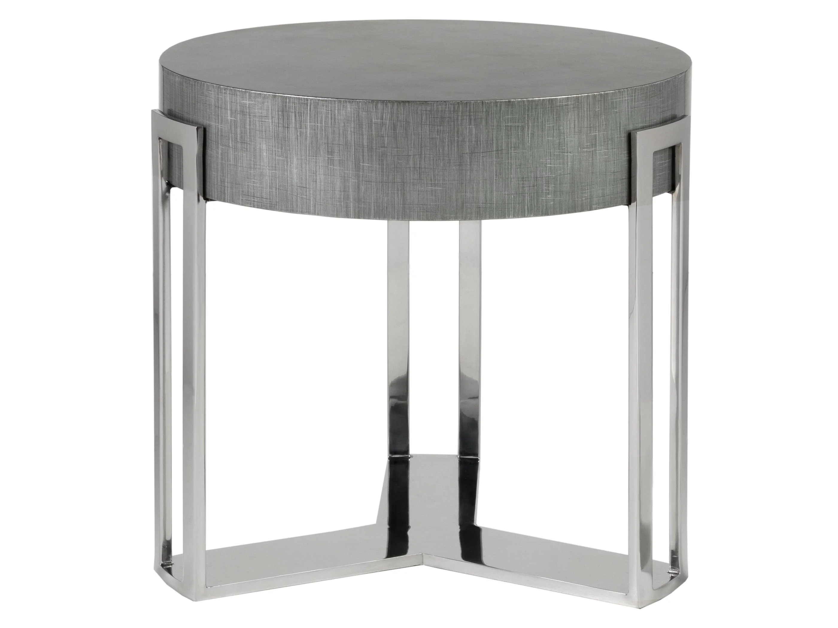 Signature Designs Iridium Round End Table - Frankwebs