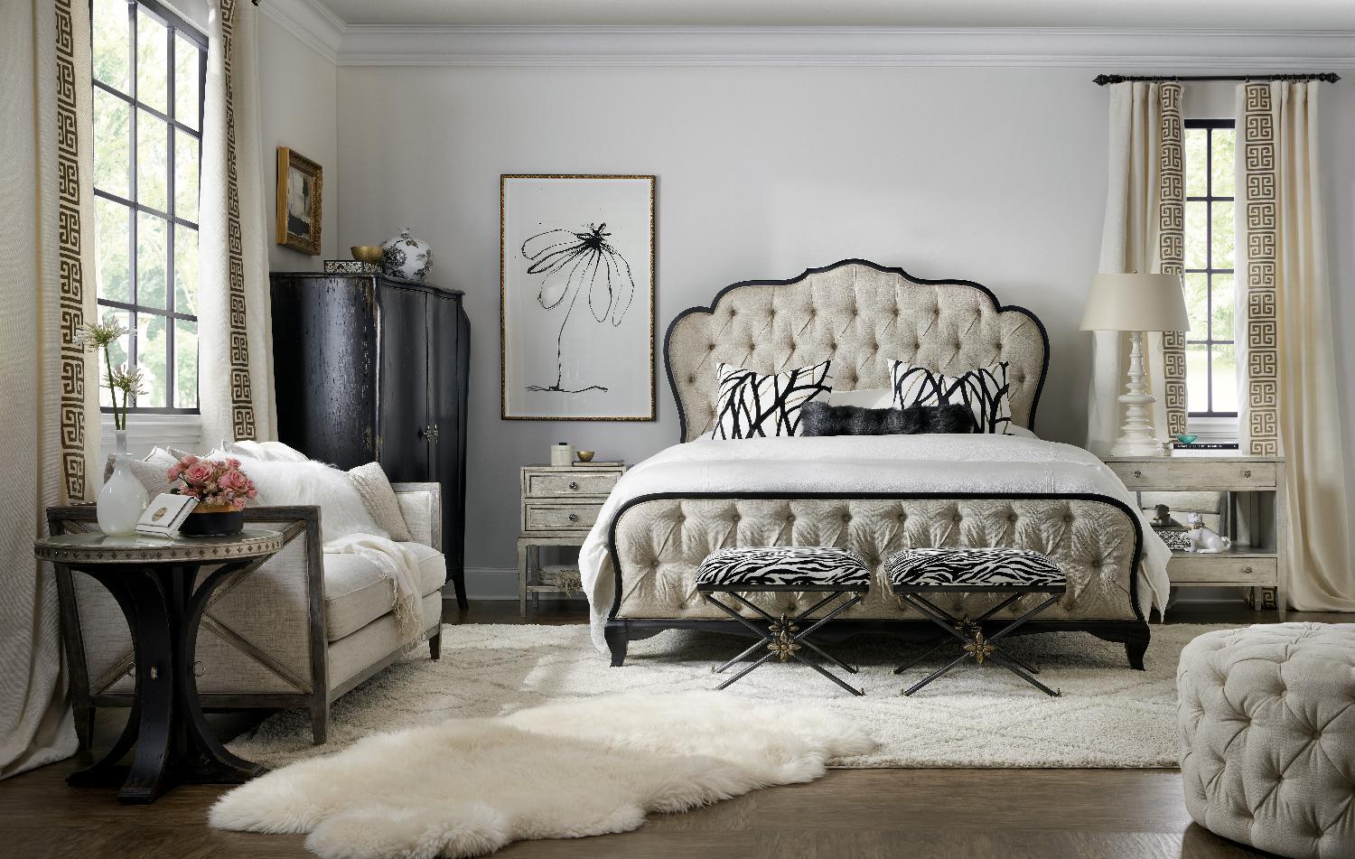 Sanctuary Gemme Two Drawer Nightstand - Frankwebs