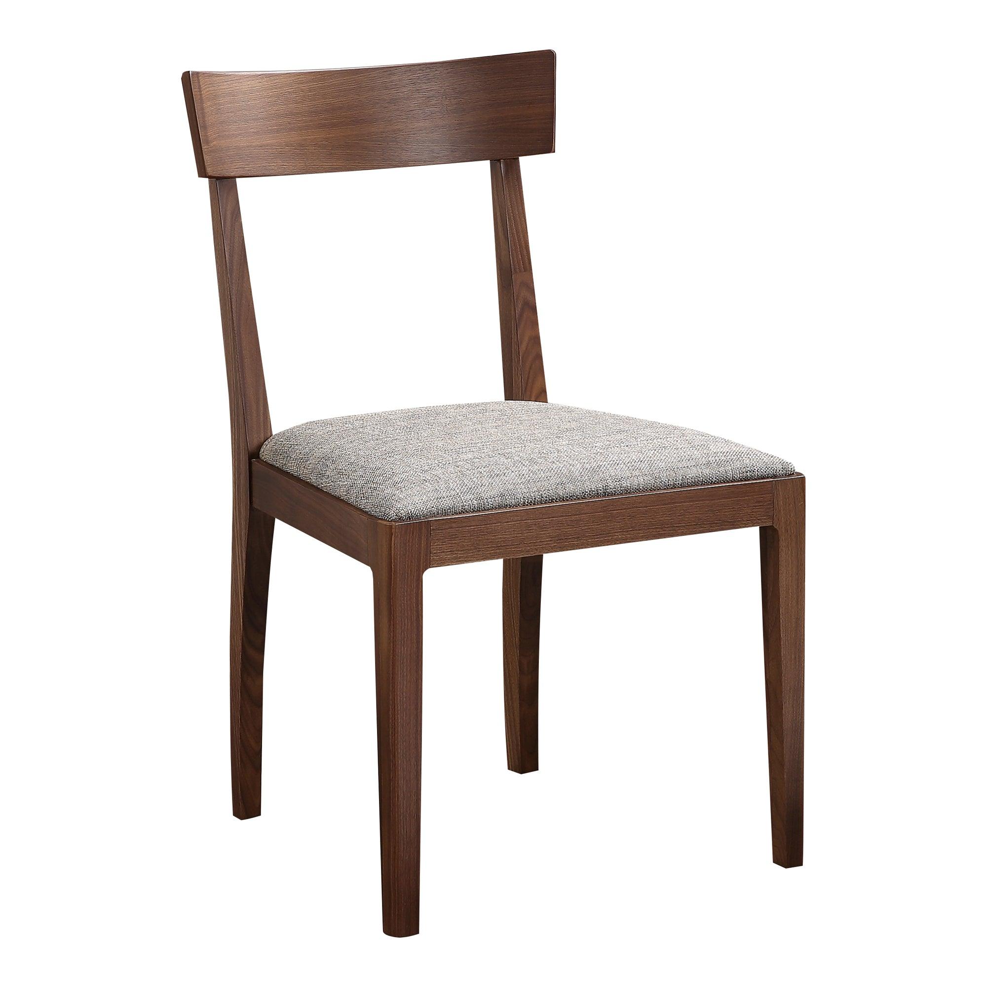 Leone Dining Chair Walnut - Set Of Two - Frankwebs