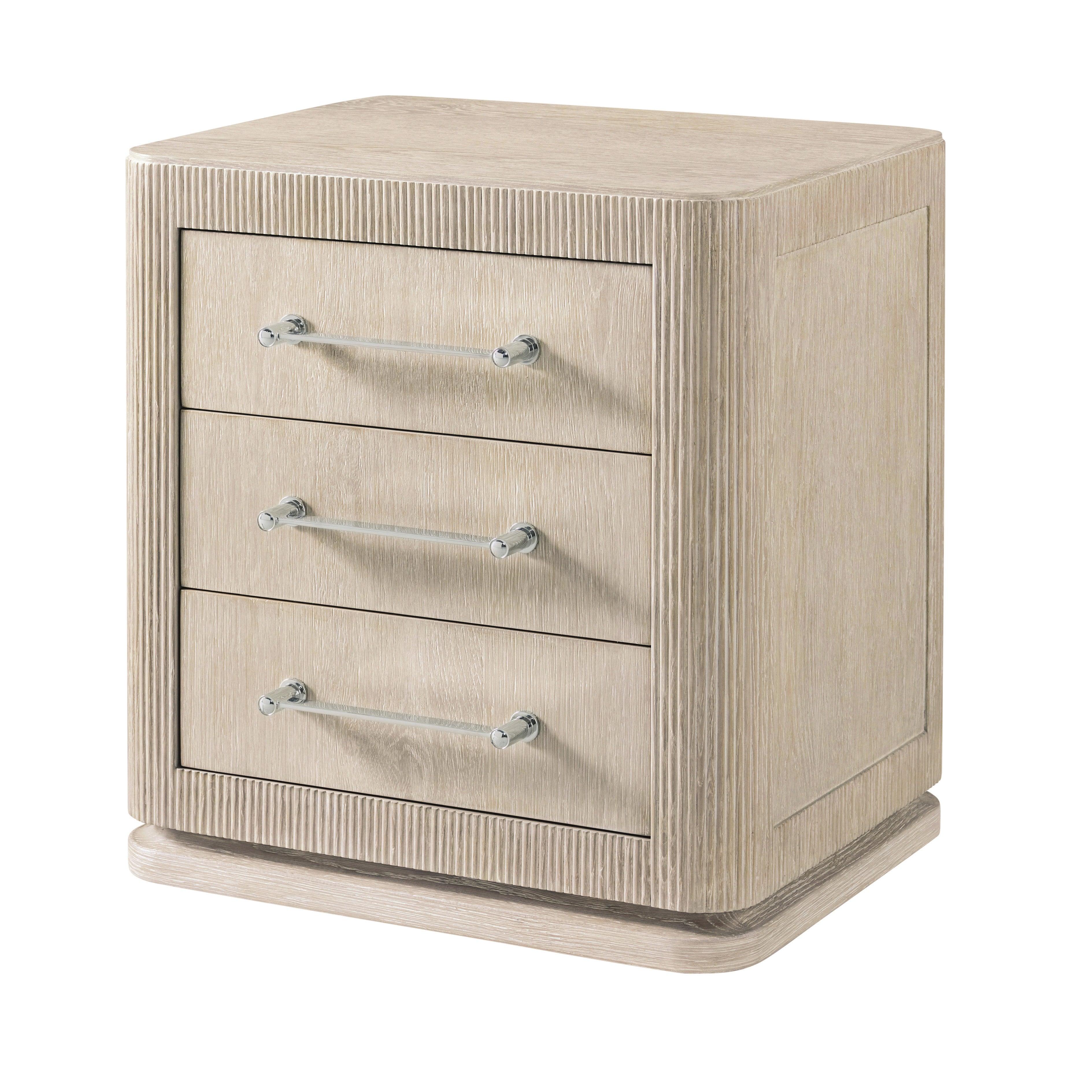 Horizon Three Drawer Small Nightstand - Frankwebs