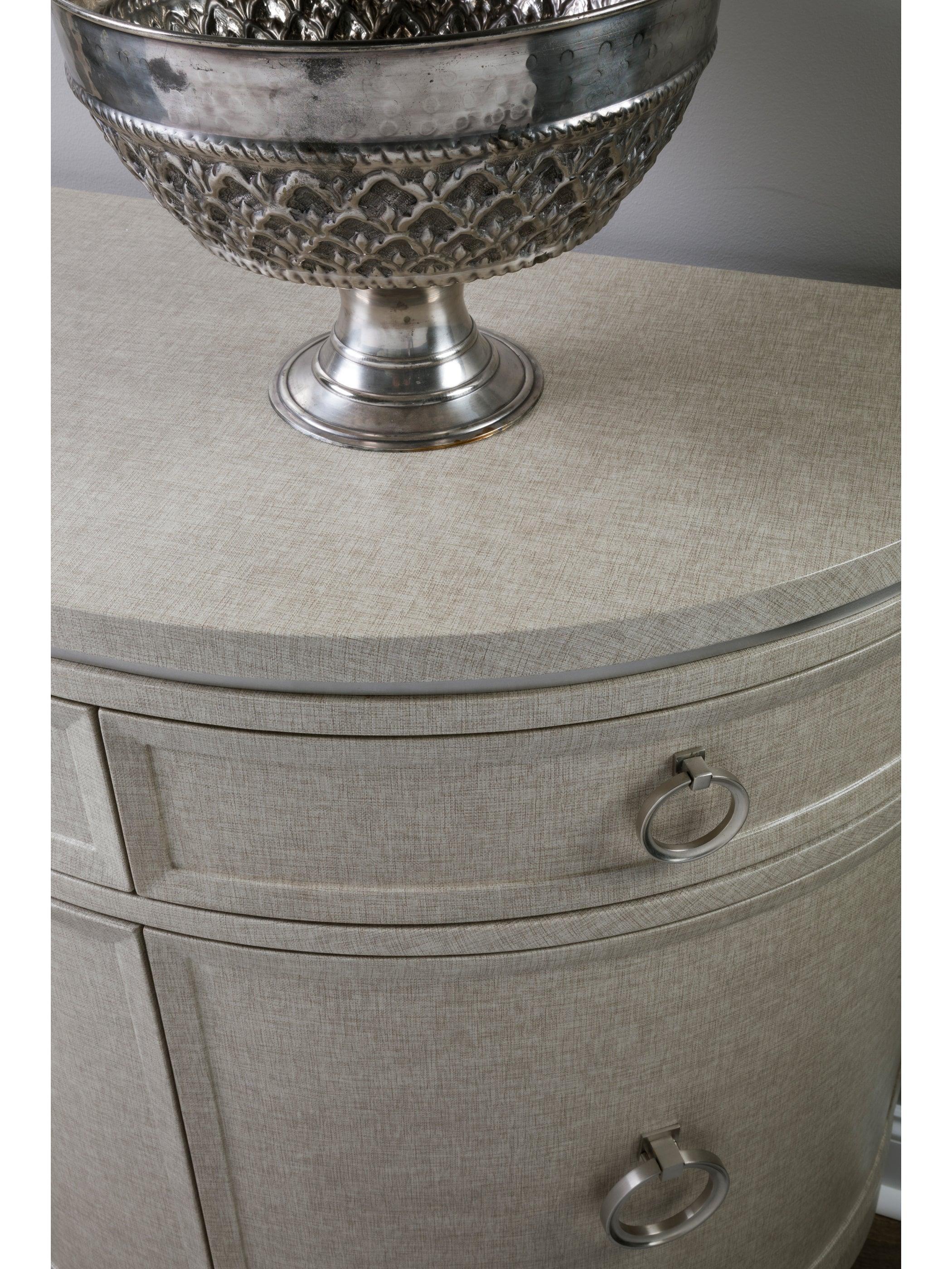 Signature Designs Zeitgeist Linen Demilune Chest - Frankwebs