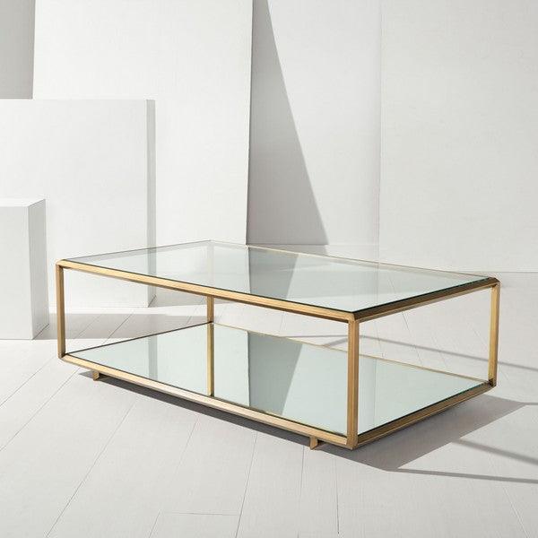 FLORABELLA MIRRORED COFFEE TABLE - Frankwebs
