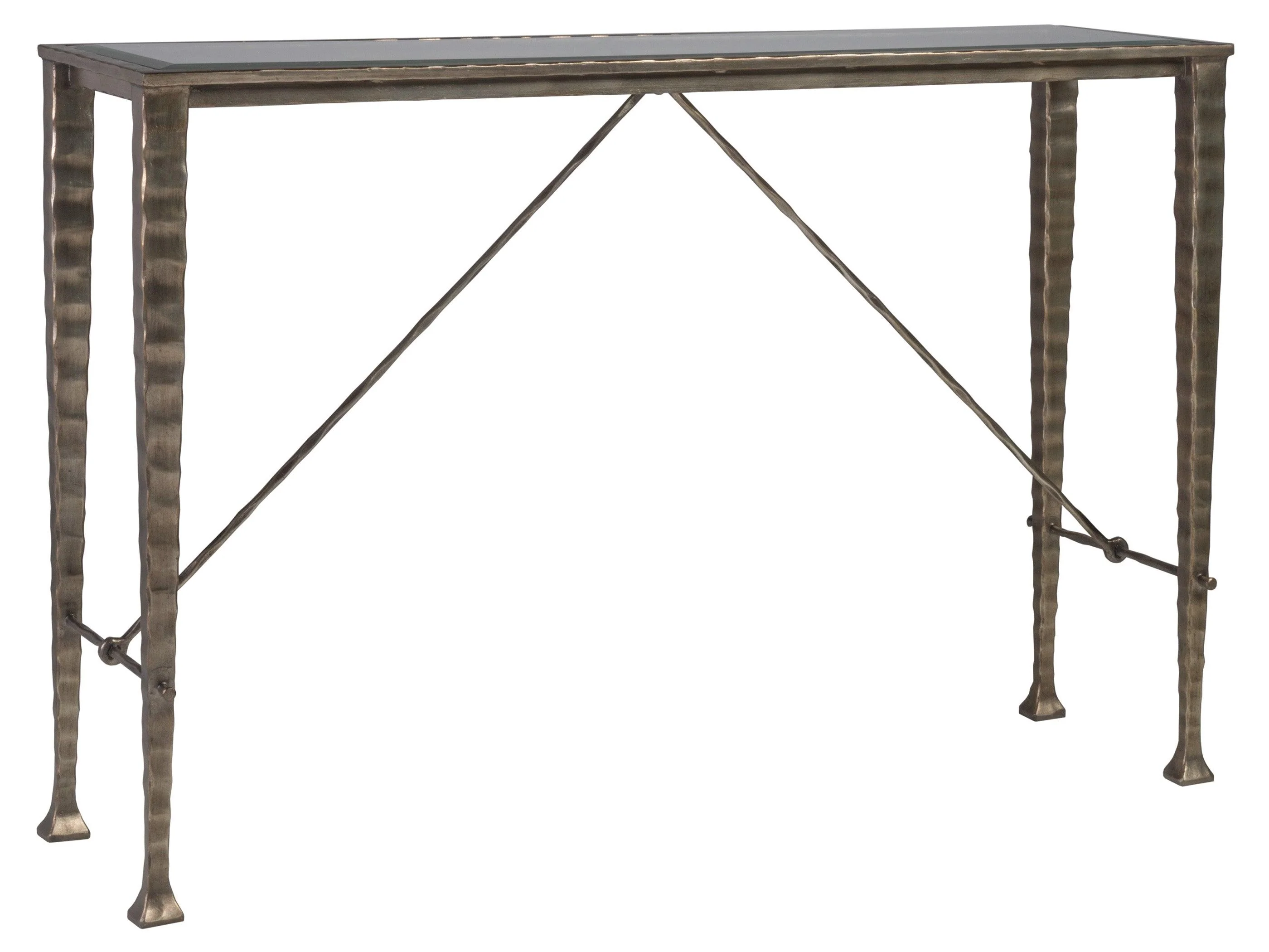 Signature Designs Cortona Console With Glass Top - Frankwebs