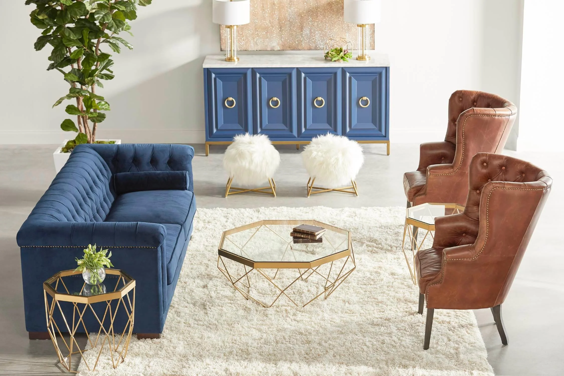 Azure Carrera Media Sideboard - Frankwebs