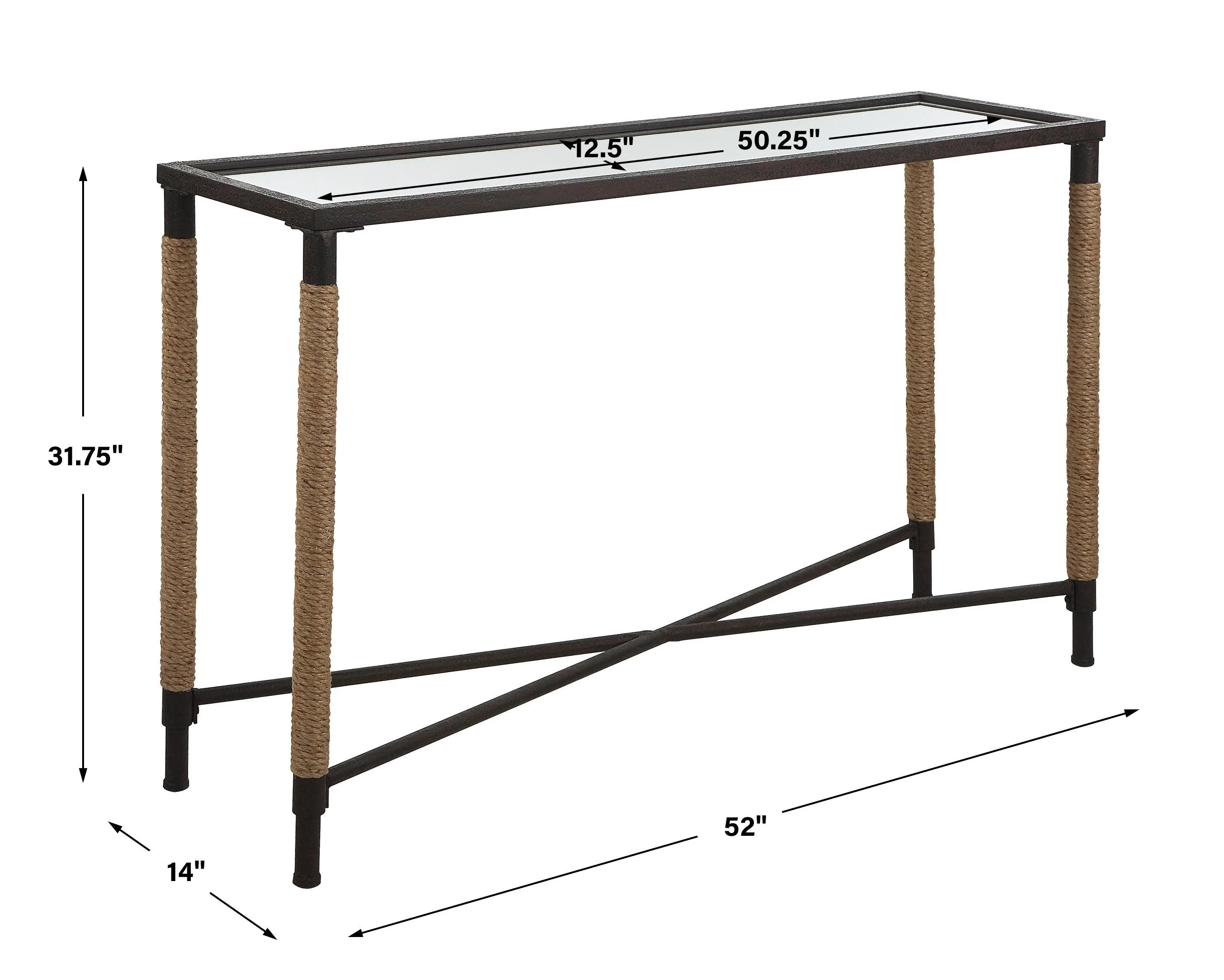 Braddock Coastal Console Table - Frankwebs