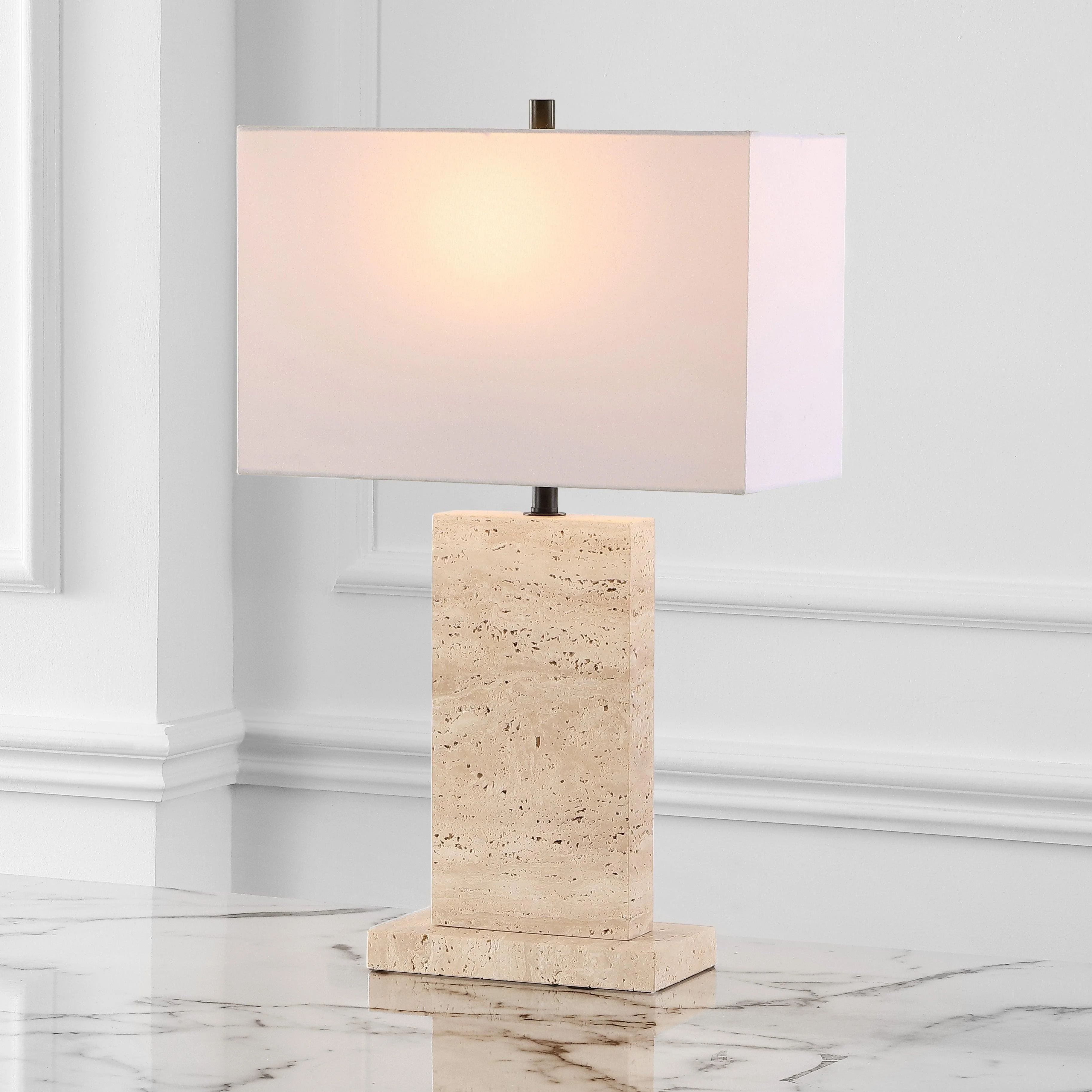 JENNABRIANA TRAVERTINE LAMP - Frankwebs