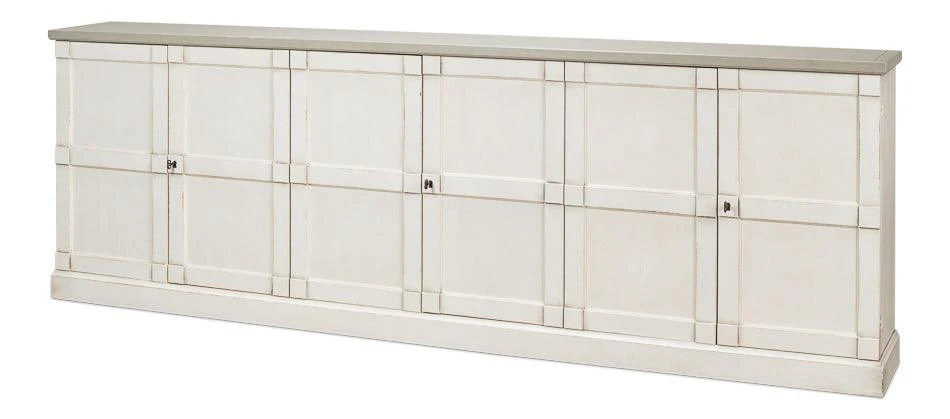 Luciana 6 Wood Dr Buffet 112 Wh/Wh G.Qz - Frankwebs