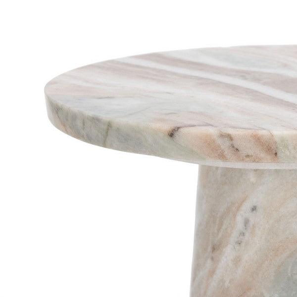 VALENTIA ROUND MARBLE ACCENT TABLE - Frankwebs