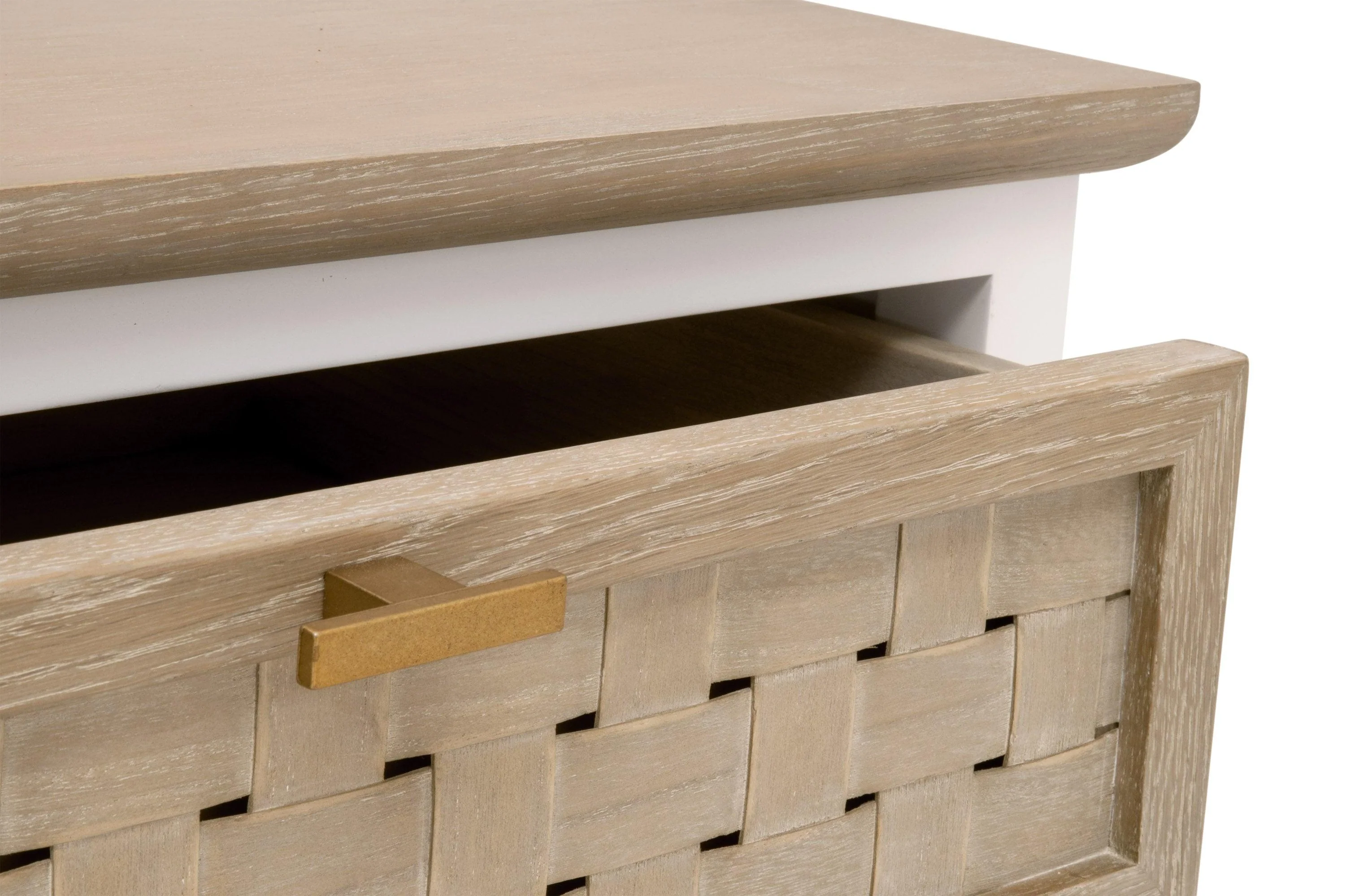 Weave 1-Drawer Side Table - Frankwebs