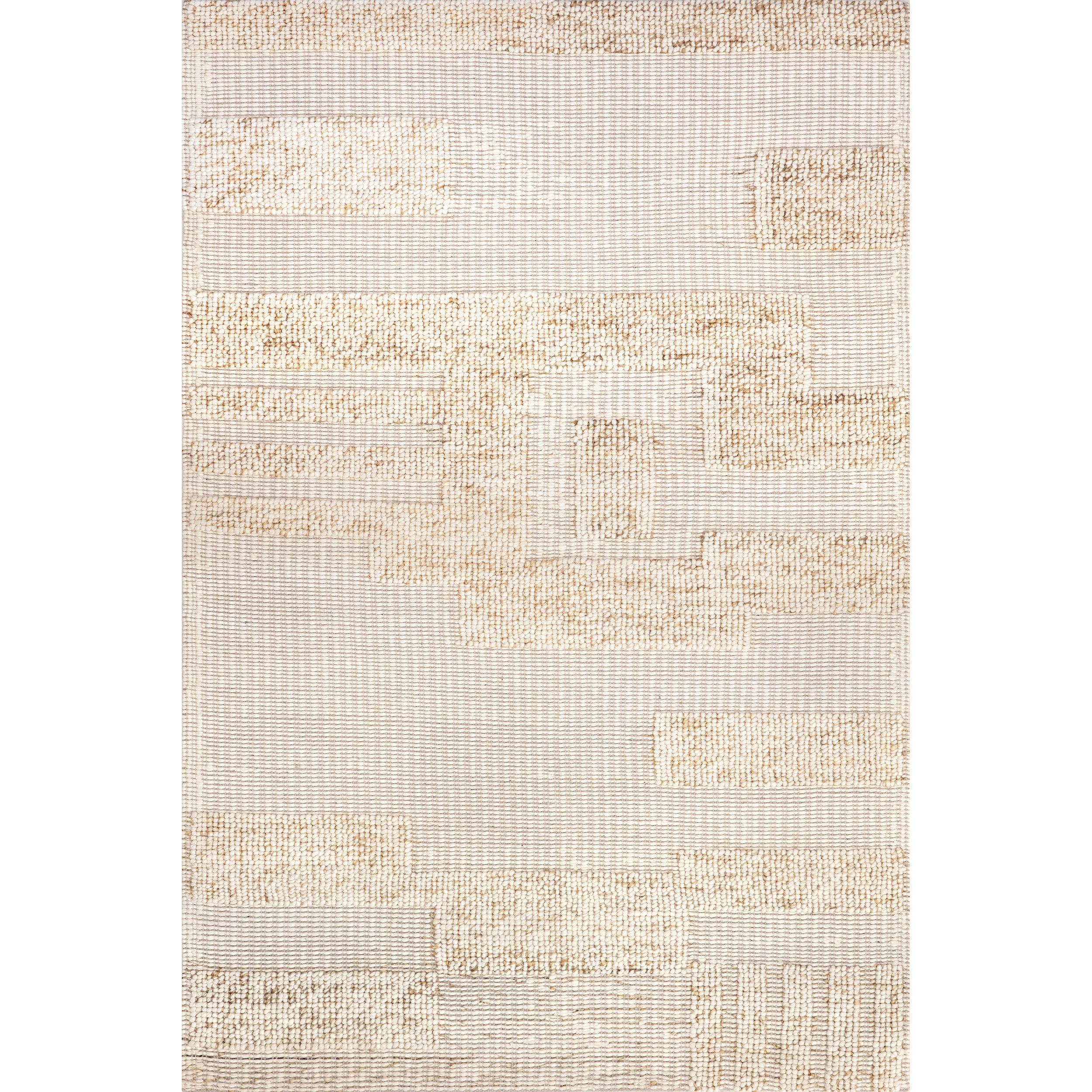 Danielle Abstract High-Low Wool Area Rug - Frankwebs