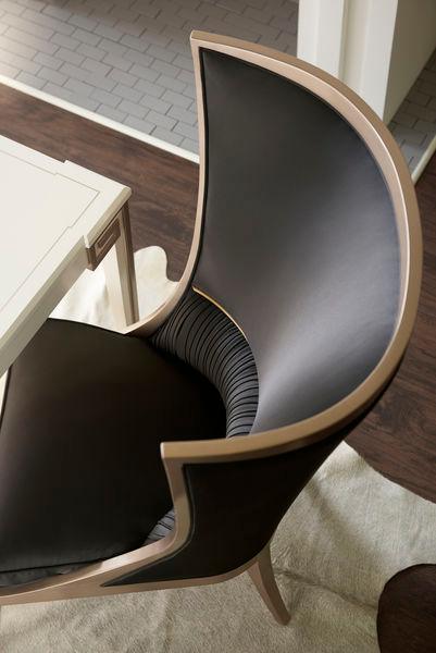 POP YOUR COLLAR CHAIR BLACK - Frankwebs