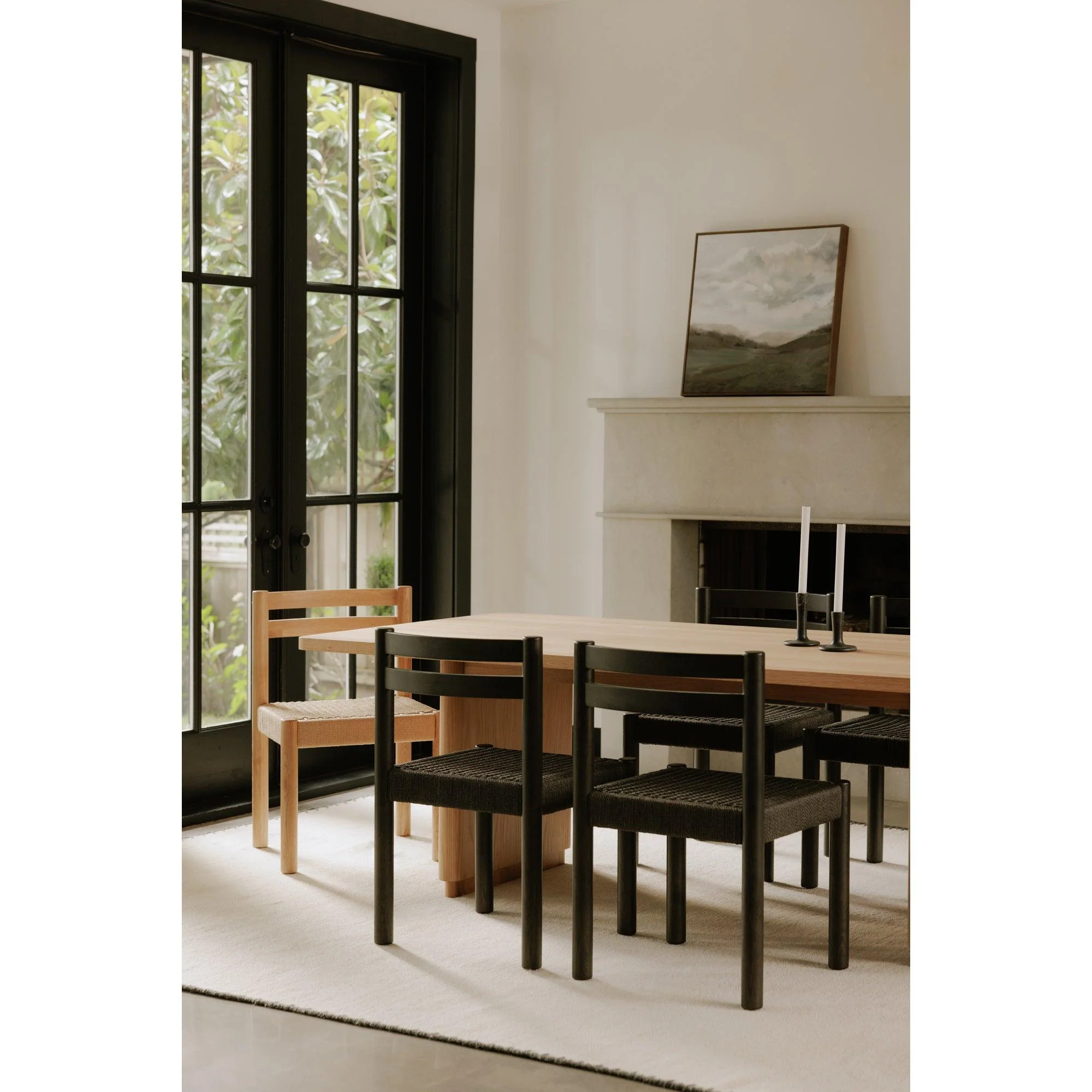 Finn Dining Chair Black - Set Of Two - Frankwebs
