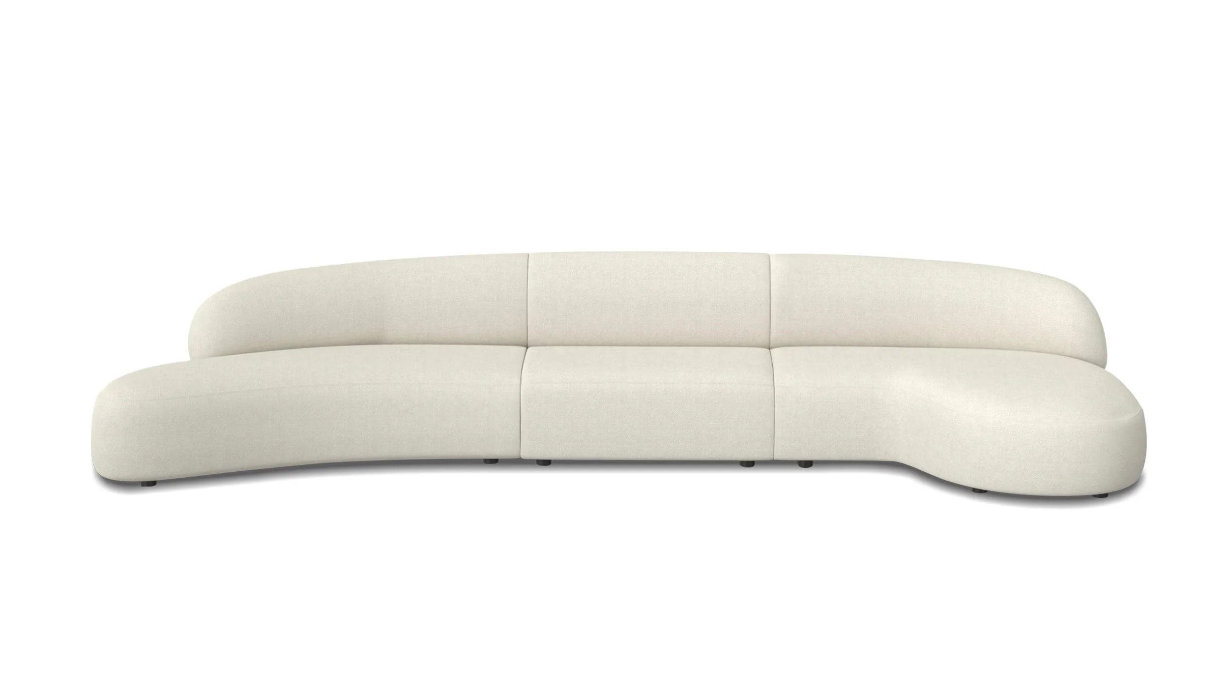 MORITZ Sectional 3-Piece Chaise Facing Right - Frankwebs