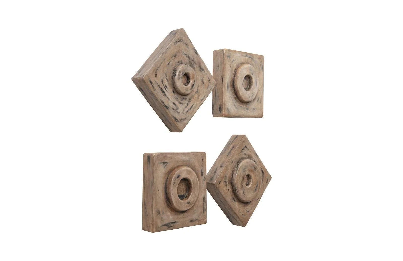 Antique Cuadritos Wall Tiles, Set of 4 - Frankwebs