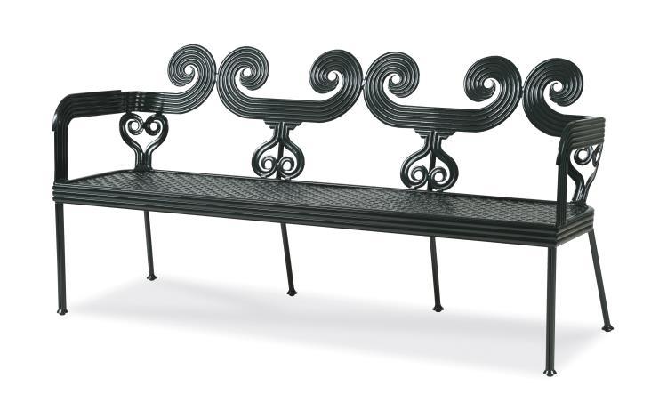 Augustine Scrolled Bench - Frankwebs