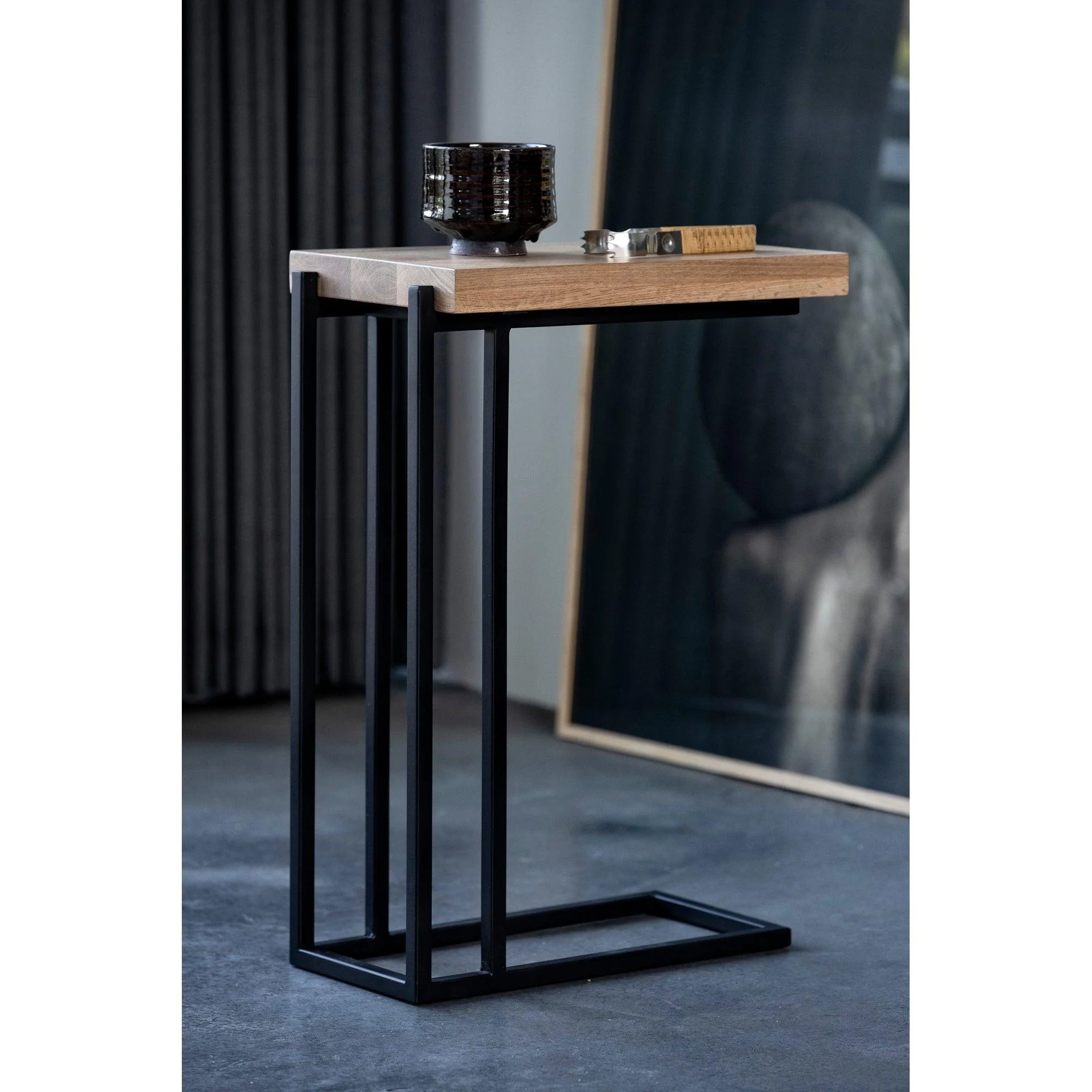 Mila C Shape Side Table - Frankwebs