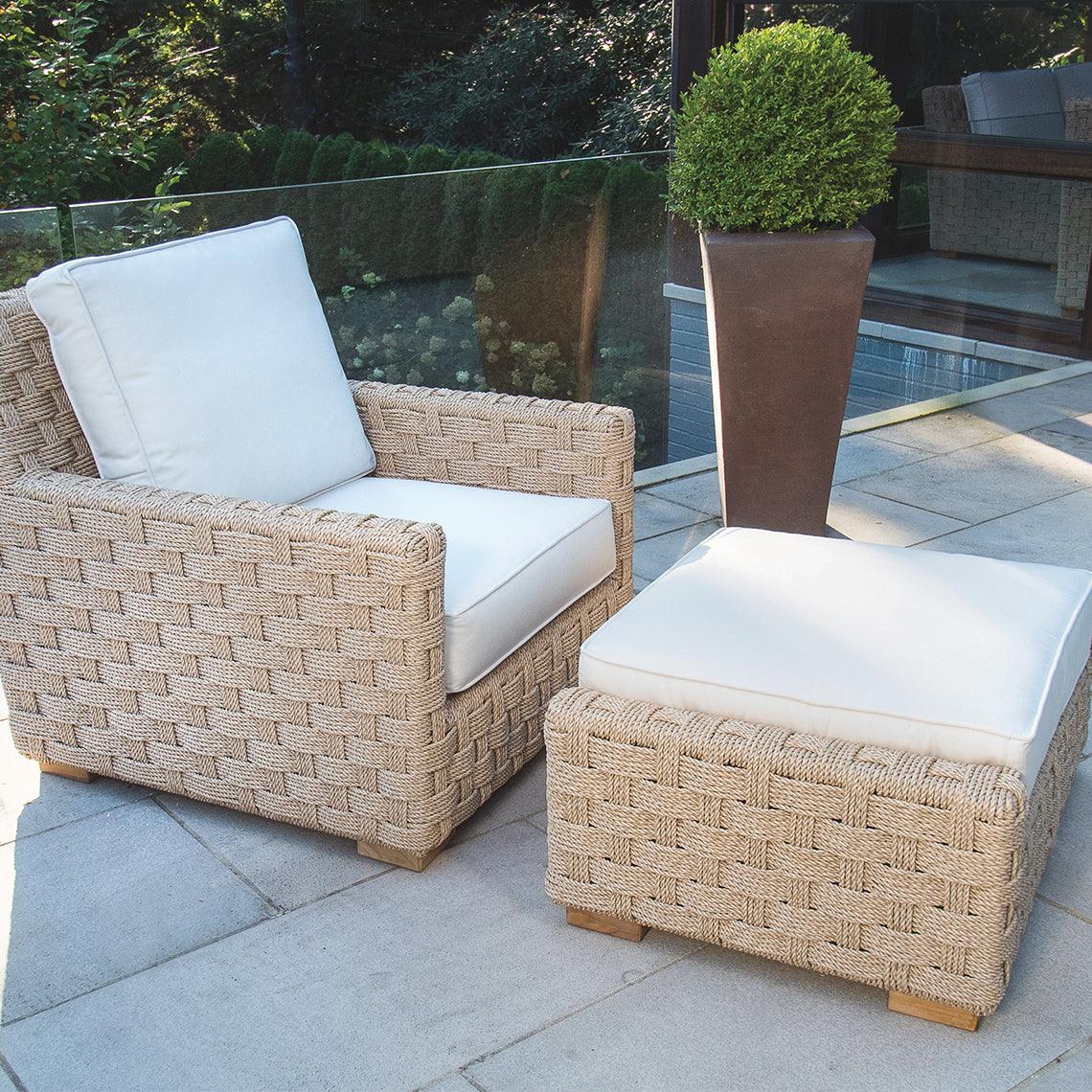 St. Barts Deep Seating Ottoman - Frankwebs