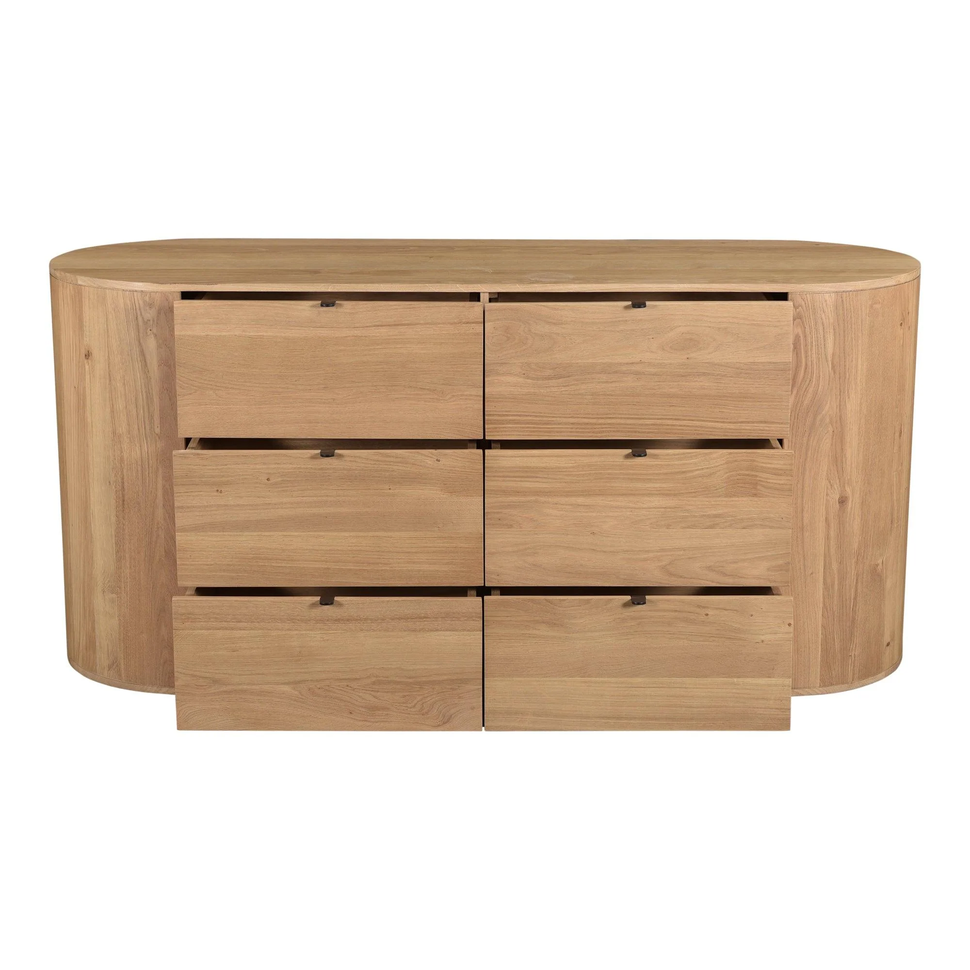 Theo 6 Drawer Dresser Natural - Frankwebs