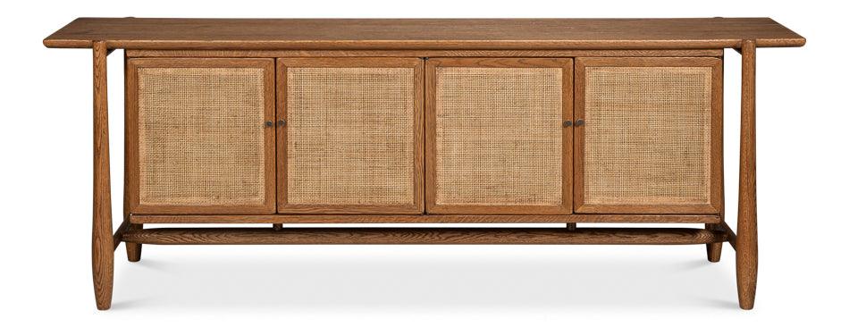 Nido 4 Door Rattan Sideboard - Frankwebs