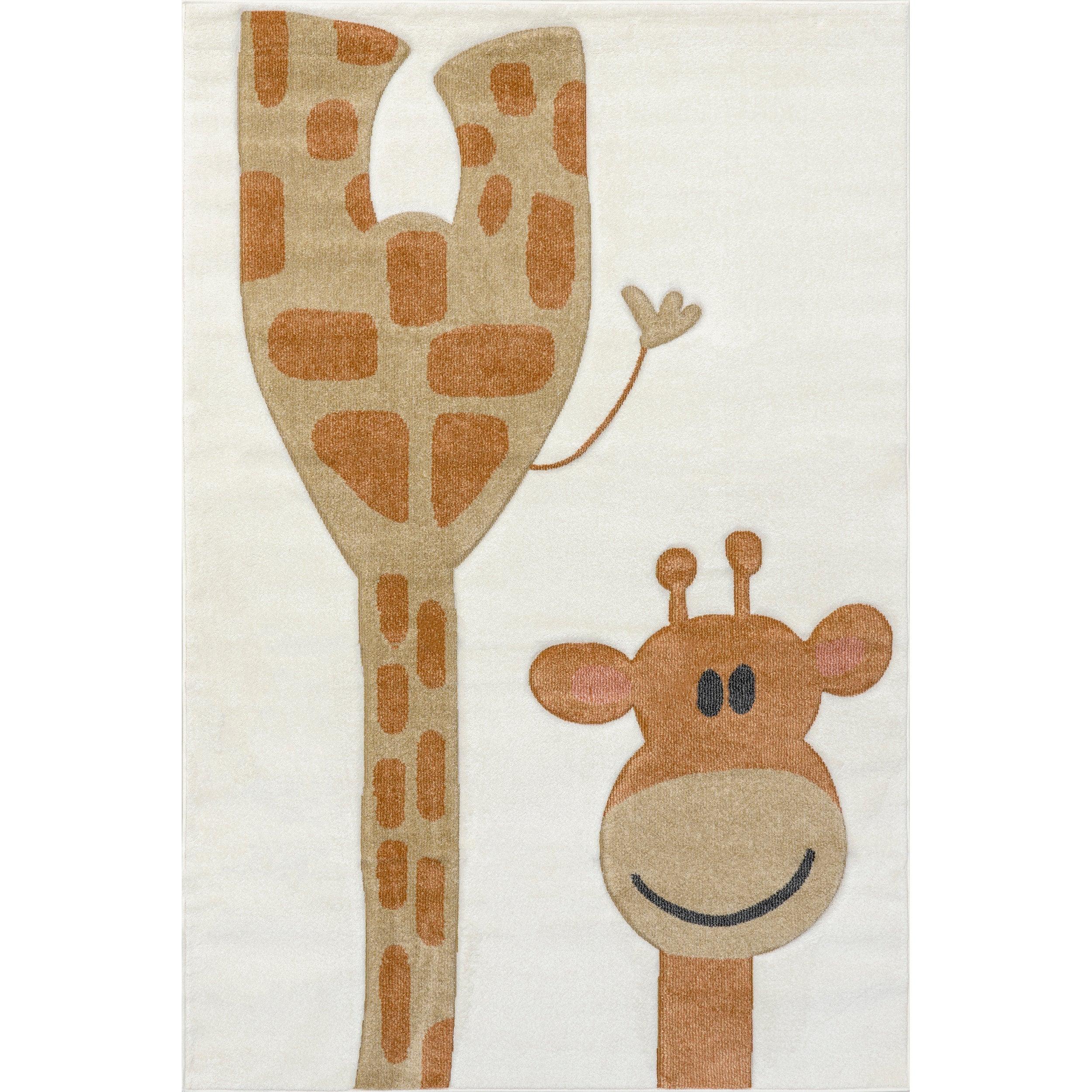 Anabell Giraffe Kids Area Rug - Frankwebs