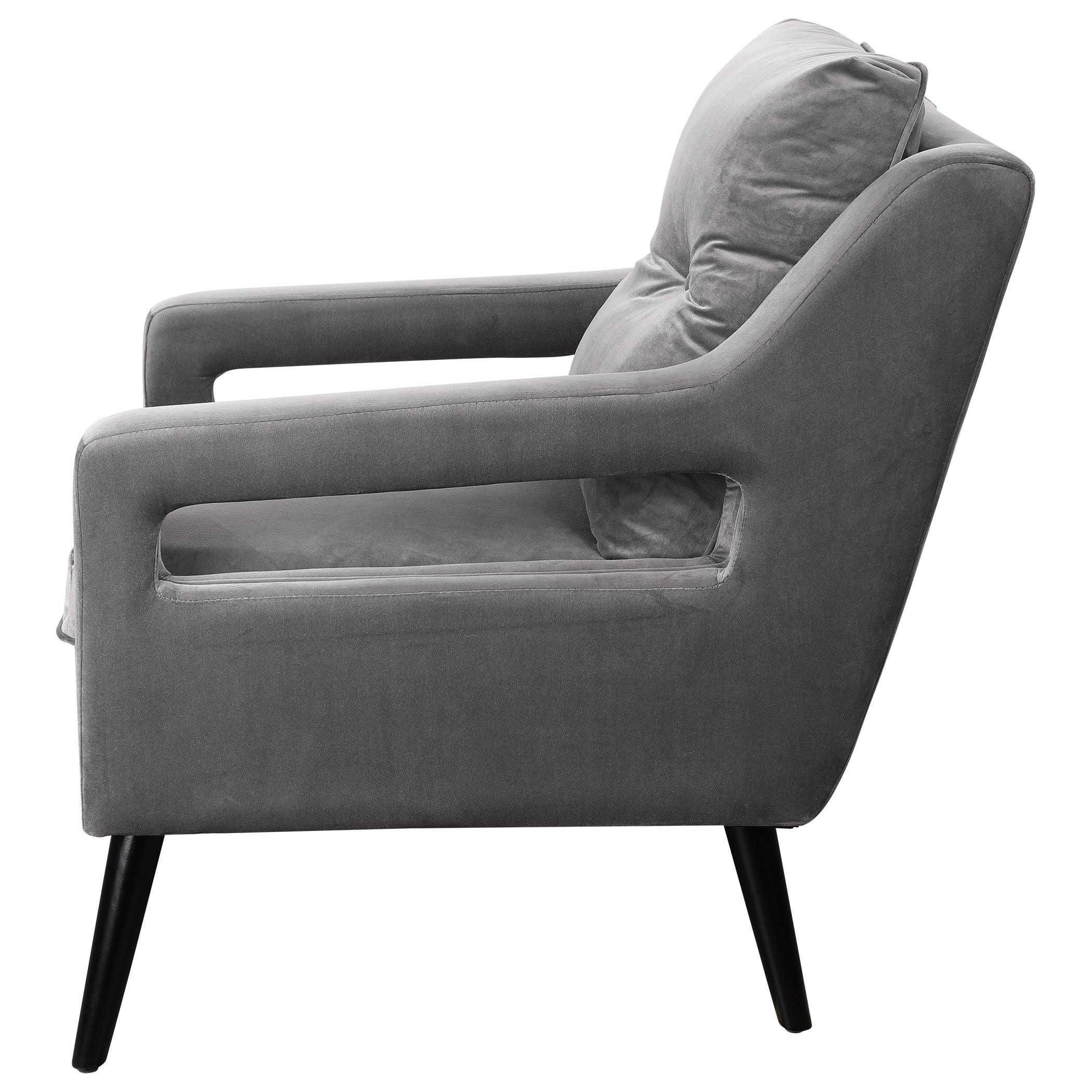 O'Brien Gray Armchair - Frankwebs