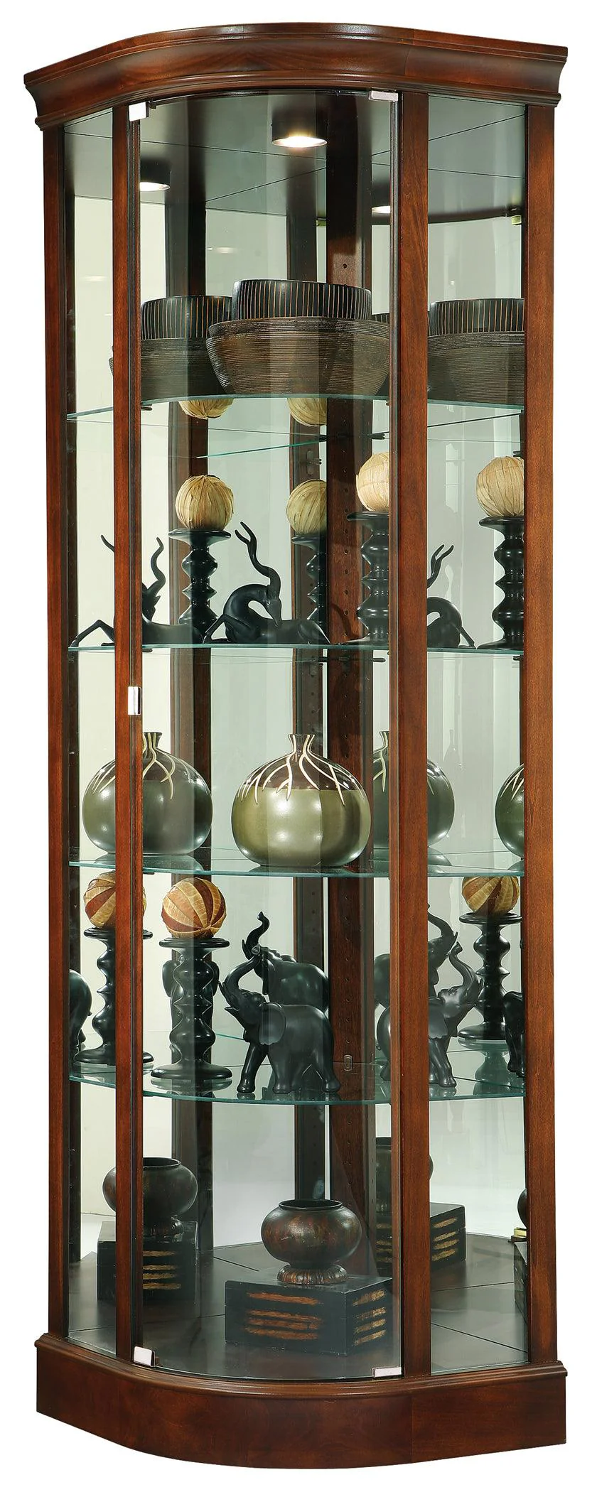 Marlowe Corner Curio Cabinet - Frankwebs
