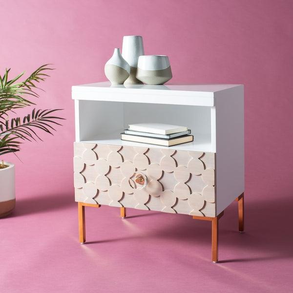 SYLVIE 1 DRAWER SIDE TABLE - Frankwebs