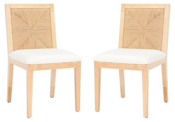 EMILIO WOVEN DINING CHAIR (SET OF 2) - Frankwebs