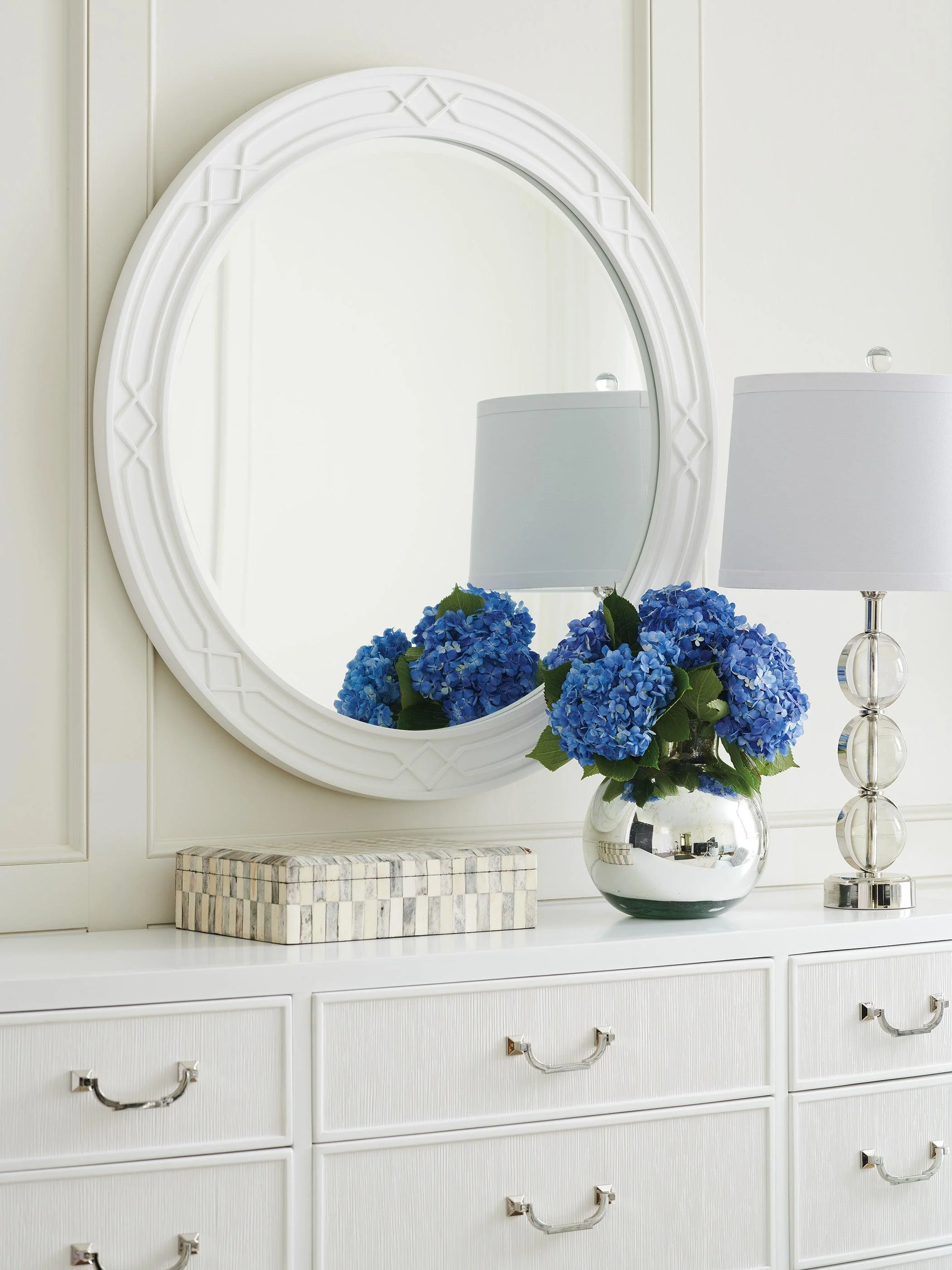 Avondale Carreno Round Mirror - Frankwebs