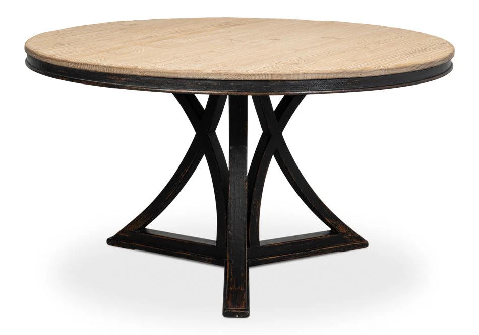 Flying Buttress Dining Table Ant. Black - Frankwebs