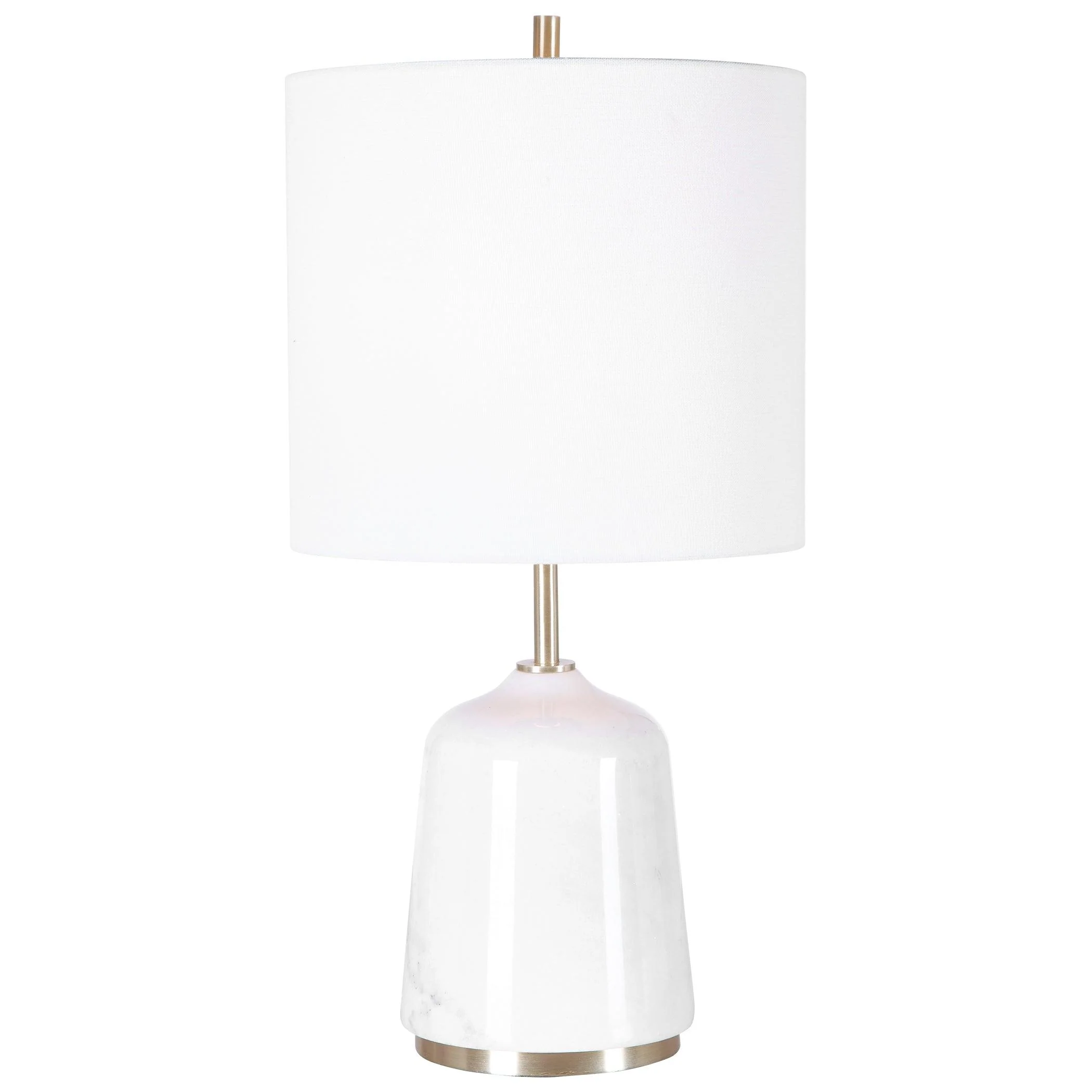 ELOISE WHITE MARBLE TABLE LAMP - Frankwebs