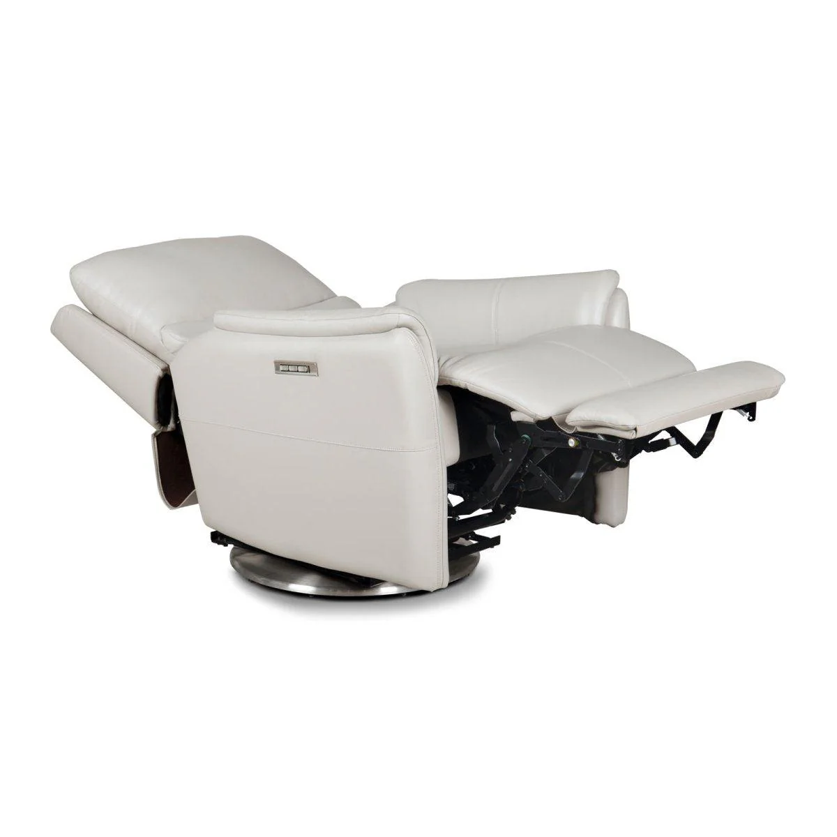 Salem Swivel Recliner w/Power Recliner - Frankwebs